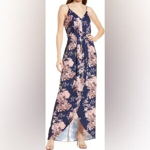 Chelsea28 | Dresses | Sleeveless Brocade Basquewaist Midi Dress | Poshmark